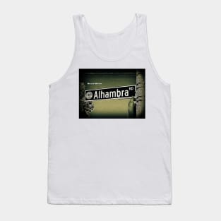 Alhambra Road, San Marino, CA by Mistah Wilson Tank Top